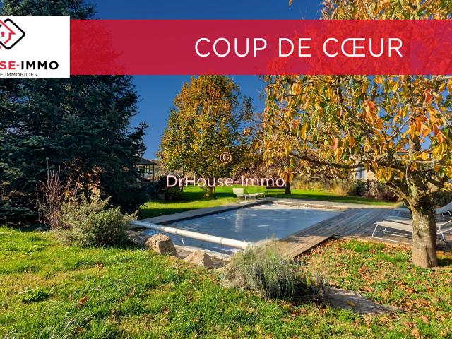 Millery Maison familiale 150 m² avec terrain de 1 800 m², piscine et calme absolu