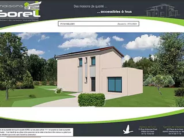 Millery 69390 Programme neuf maison neuf à vendre 5 pièces