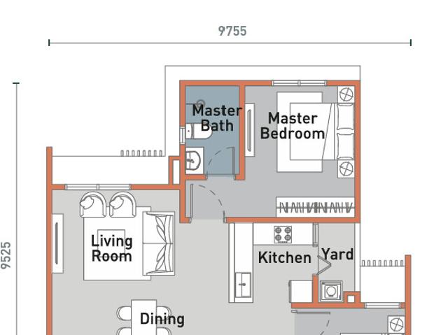 MIRAI Residences {Save RM 96,000} 7 mins drive to Kajang MRT Station