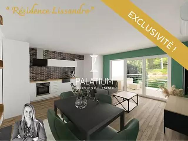 Miramas 13140 Achat / Vente appartement 2 pièces t2 au dernier étage terrasse