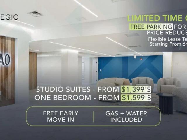 MISSAO Minimum 6 Month Lease Available — 1 Bedroom