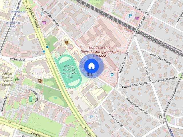 Mitten in der City kleine 4 Zimmer Wohnung mit Dachgarten frei ab 01.10.26