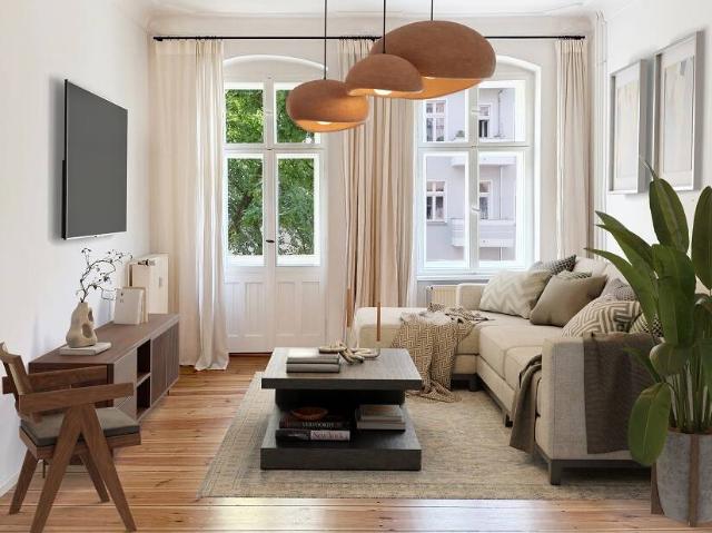 Mitten in Friedrichshain am Boxhagener Platz: Charmante 2 Zimmer Altbauwohnung in Berlin