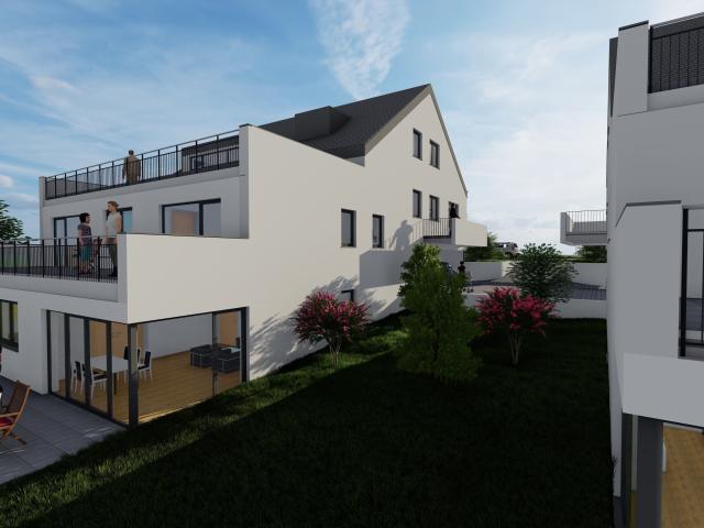Mit Wärmepumpe und Solar Sonderpreis! Die ersten drei Käufer sparen 10%! Großzügig und viel Platz für die Familie 5 Raum Wohnung mit Blick Richt