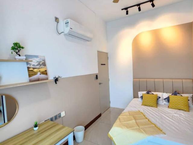 Mix Gender Unit Balcony Bedroom Fully furnished Airbnb Style Concept