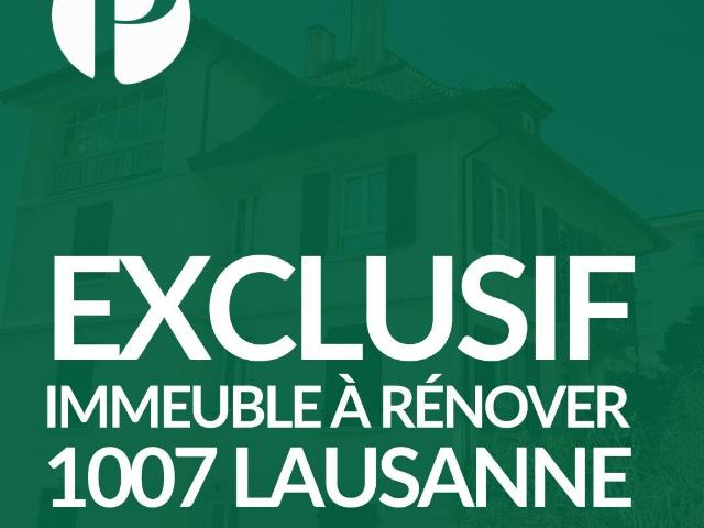 Mixed use building on sale in Lausanne Ref 132926 | dreamo. Ch