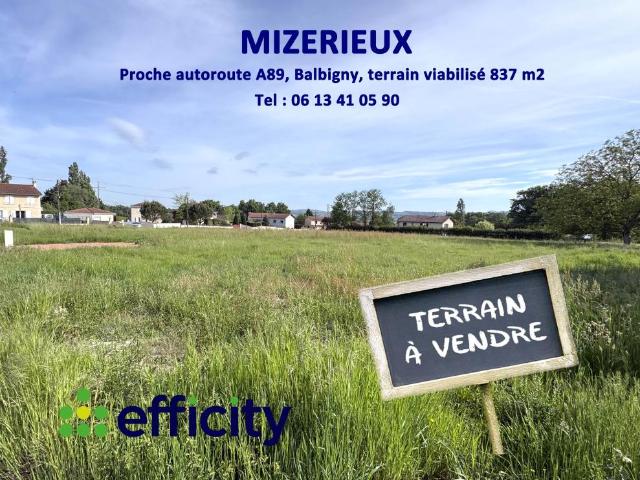Mizérieux Vente Terrain 42