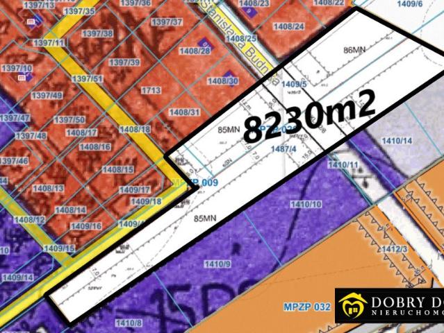 Działka 8 230 m² pod zabudowę i usługi w Mońkach