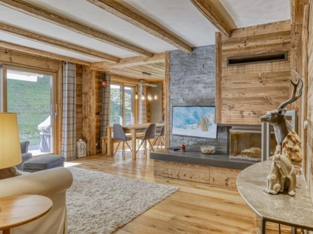 Mont d'Arbois, bel appartement 2 chambres en rez de jardin