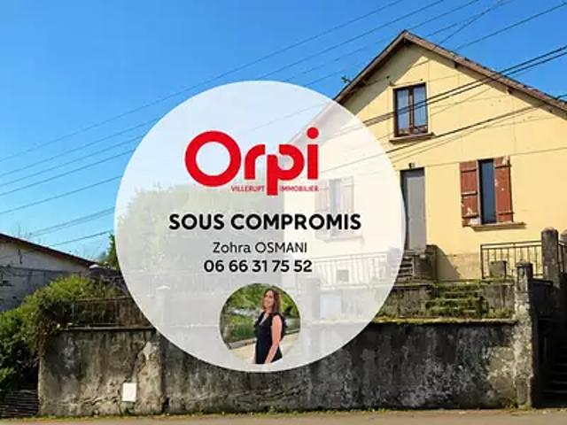 Mont Saint Martin 54350 Achat / Vente maison 4 pièces t4 jardin cave