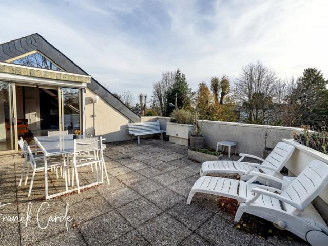 Mont Saint Aignan village – Duplex de standing avec grande ter