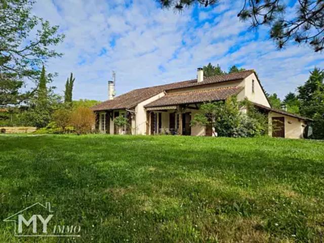 Montcaret 24230 Achat / Vente maison 6 pièces t6 piscine