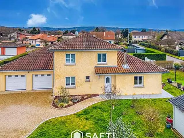 Montagnat 01250 Achat / Vente maison 5 pièces t5 piscine terrasse