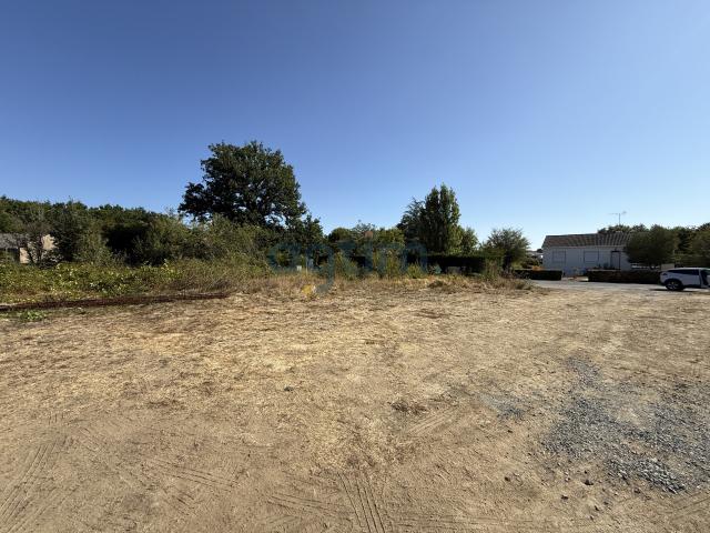 MONTAIGU, 5 minutes à pieds du centre, en impasse, terrain à bâtir de 1210m2, PC accepté