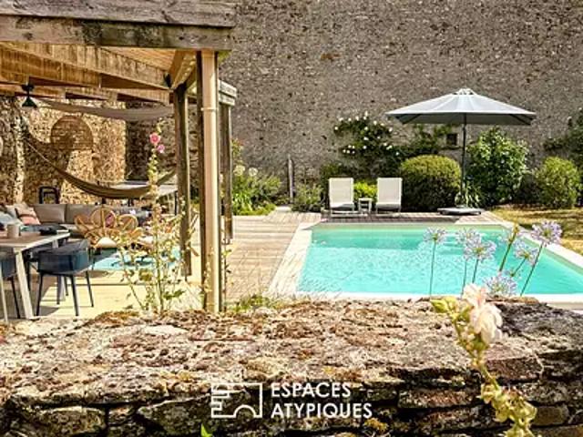 Montaigu Vendée 85600 Achat / Vente maison 9 pièces t9 au dernier étage piscine