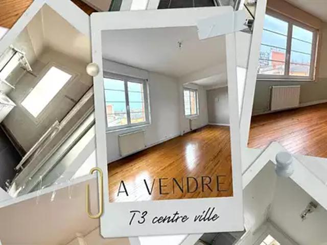 Montauban 82000 Achat / Vente appartement 3 pièces t3 au dernier étage