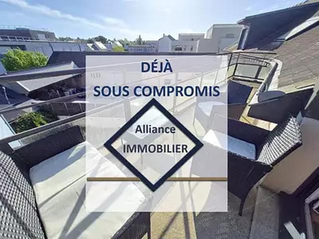 Montauban de Bretagne 35360 Achat / Vente appartement 2 pièces t2 au dernier étage