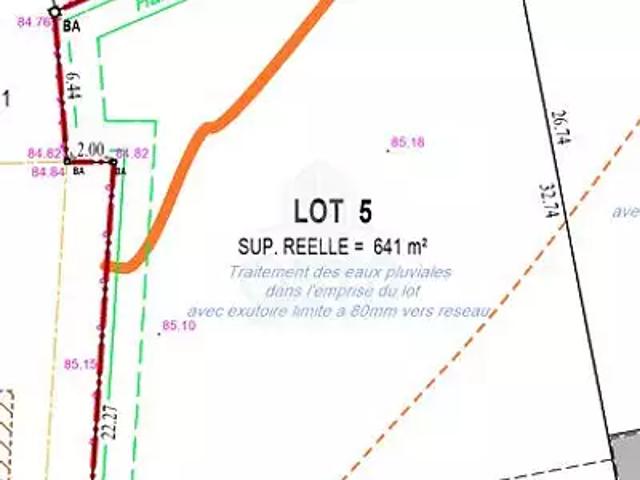Montbazon 37250 Achat / Vente terrain