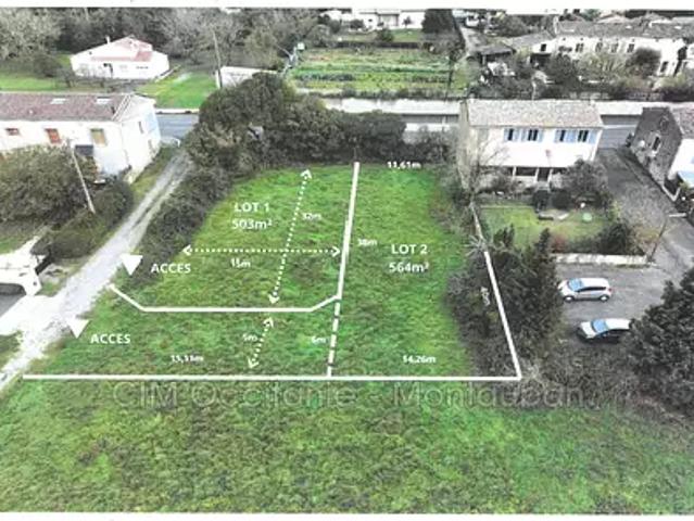 Montgaillard Lauragais 31290 Achat / Vente terrain