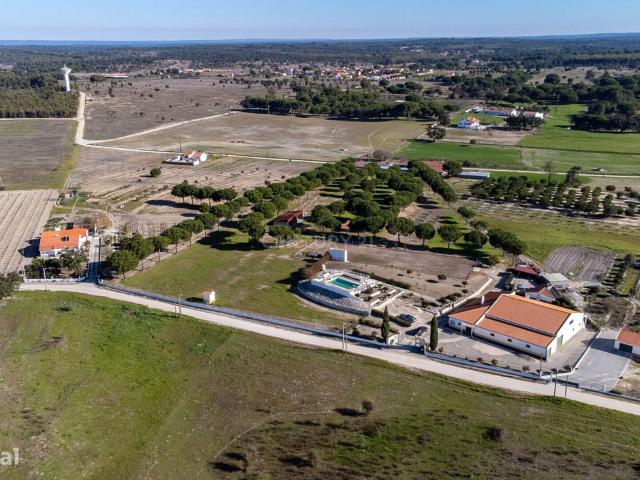 Monte Ribatejano com 20.000 m2 2 ha, 559 m2 de ABC, piscina, 2 picad