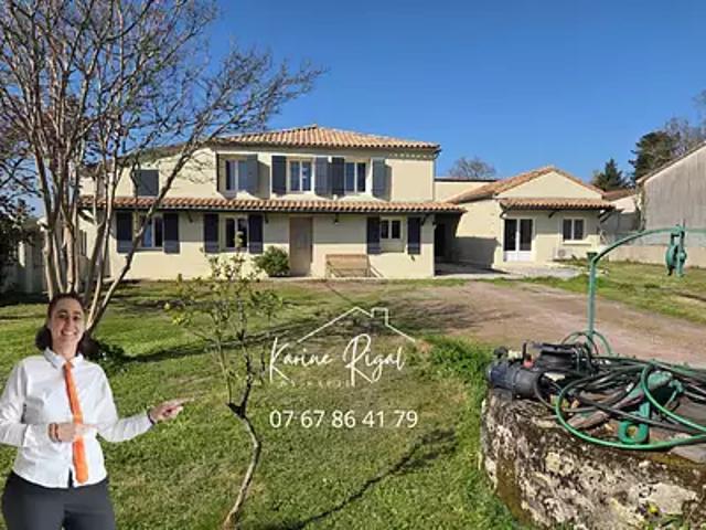 Montendre 17130 Achat / Vente maison 7 pièces t7 terrasse parking