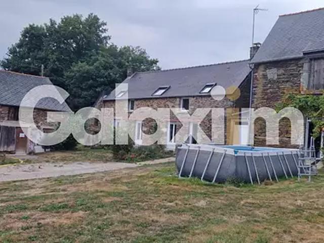 Monteneuf 56380 Achat / Vente maison 7 pièces t7 parking