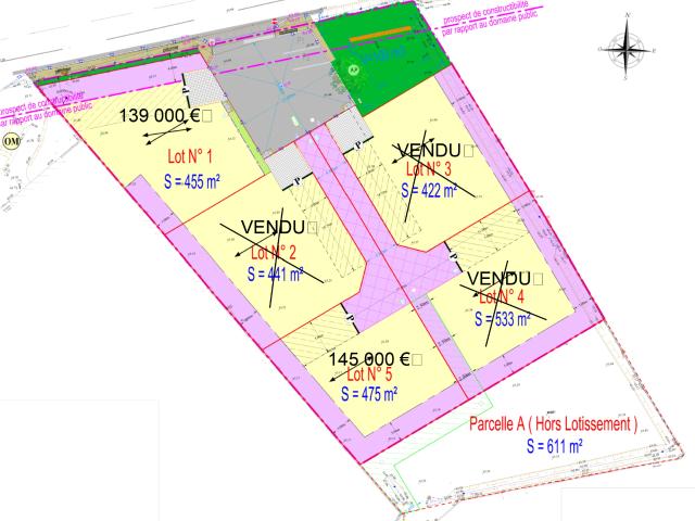 Monteux Vente Terrain 84