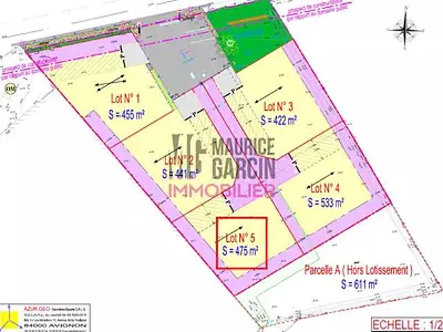 Monteux 84170 Achat / Vente terrain