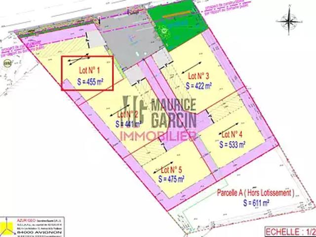 Monteux 84170 Achat / Vente terrain