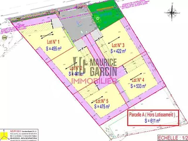 Monteux 84170 Achat / Vente terrain
