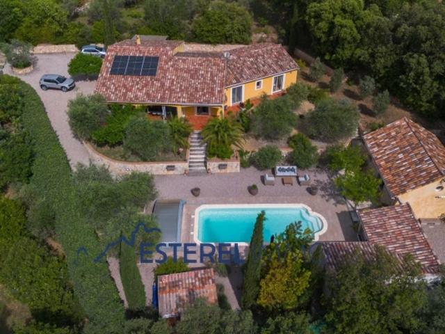 MONTFORT SUR ARGENS: VILLA AVEC PISCINE ET APPARTEMENT INDEPENDANT