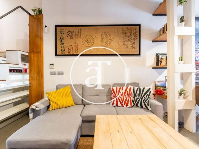 Monthly rental apartment with 1 bedroom and 1 bathroom in the center of Madrid