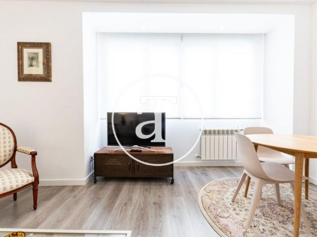 Monthly rental apartment with 1 bedroom and 1 bathroom in the heart of Madrid