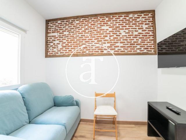 Monthly rental apartment with 1 double bedroom in Ventas