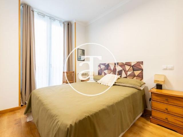 Monthly rental apartment with 2 bedrooms and 1 bathroom with balconies in Justicia, steps from the metro
