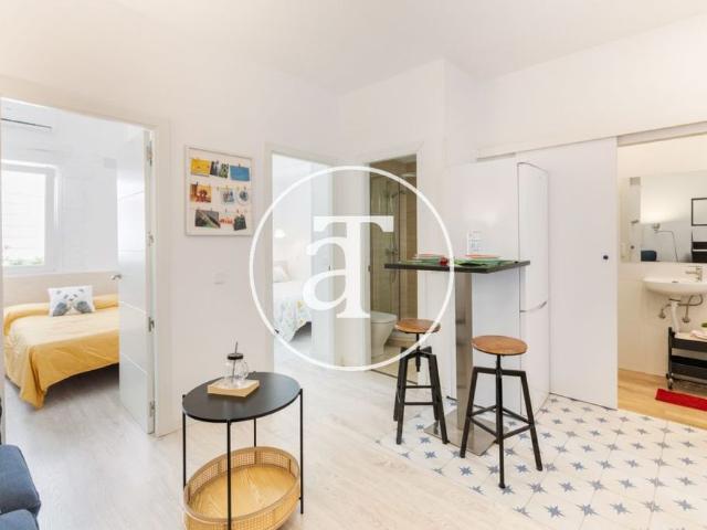 Monthly rental apartment with 2 bedrooms and 2 bathrooms in Bernabeu Hispanoamerica, Chamartín