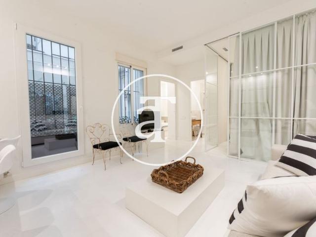 Monthly rental apartment with 2 bedrooms, 1 bathroom, and a terrace in the center of Madrid