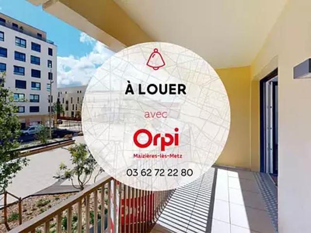 Montigny lès Metz 57950 Location appartement 2 pièces t2 terrasse