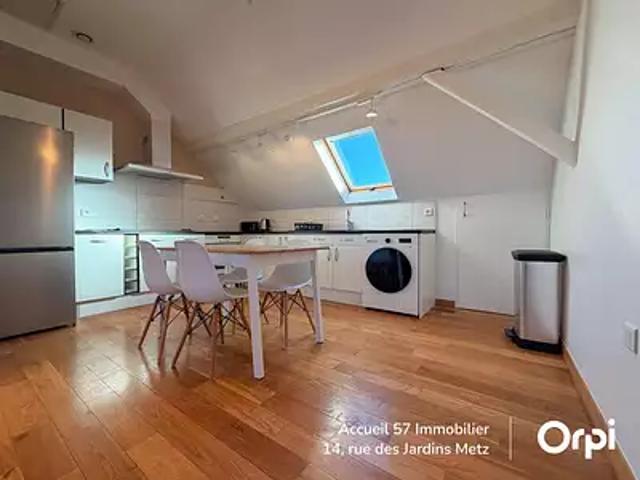 Montigny lès Metz 57950 Location appartement 2 pièces t2 au dernier étage cave