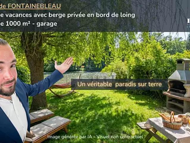 Montigny sur Loing 77690 Achat / Vente maison 3 pièces t3 au dernier étage terrasse