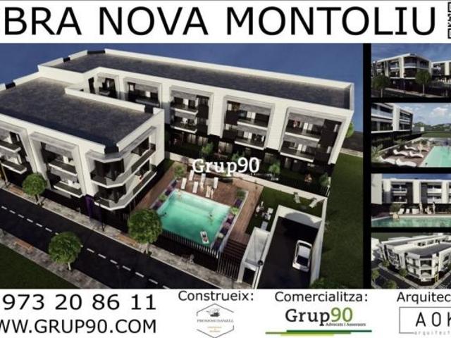 MONTOLIU. PISO DE 127 M2 CON 3 HABITACIONES Y 2 BAÑOS. TERRAZA PRIVADA 37 M2