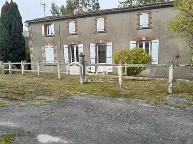 Montournais 85700 Achat / Vente maison 5 pièces t5