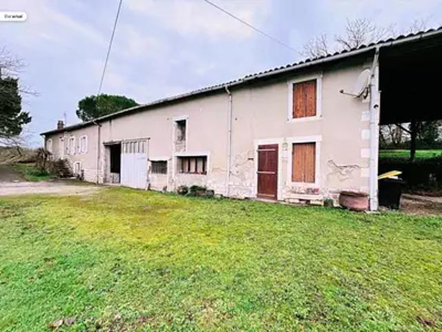 Montmoreau 16190 Achat / Vente maison 8 pièces t8