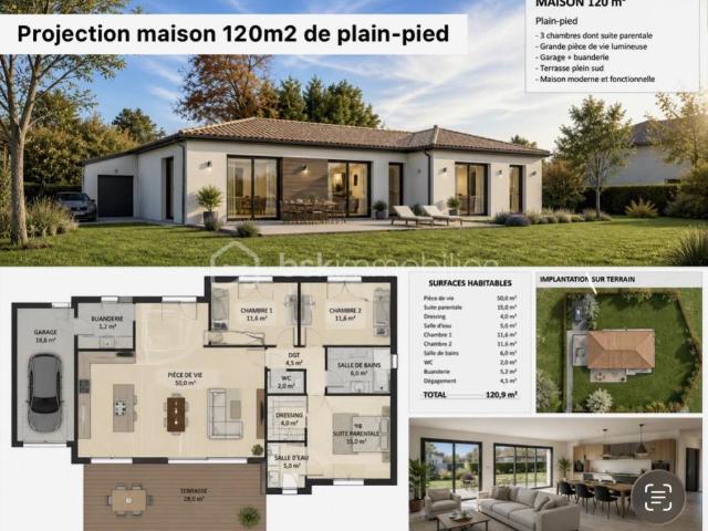 Montmerle sur Saône Vente Terrain 01