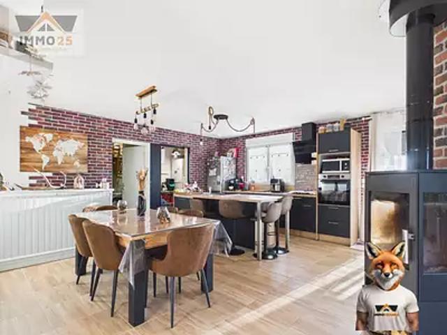 Montmirey le Château 39290 Achat / Vente maison 5 pièces t5 terrasse
