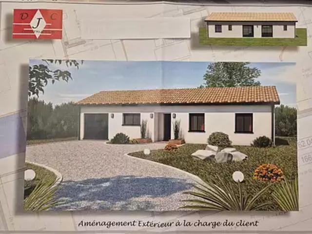 Montpon Ménestérol 24700 Achat / Vente maison 4 pièces t4 au dernier étage