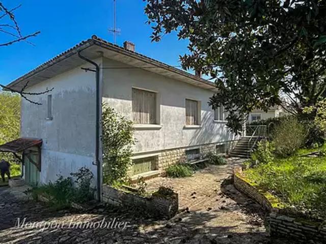 Montpon Ménestérol 24700 Achat / Vente maison 6 pièces t6 au dernier étage