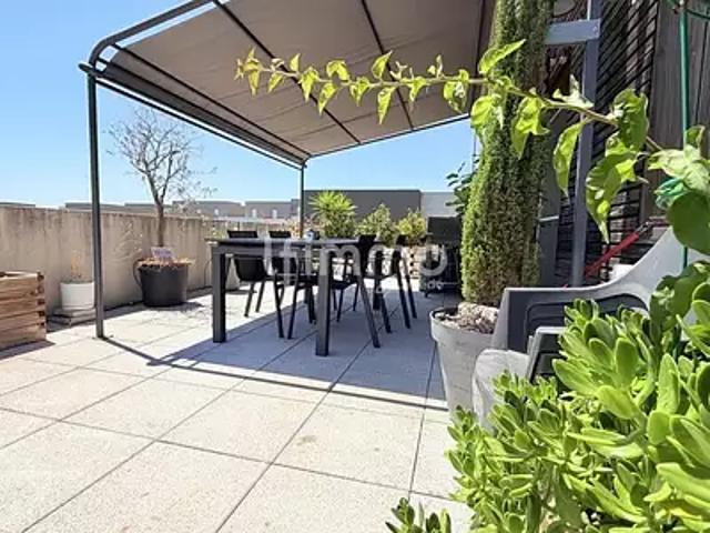 Montpellier 34070 Achat / Vente appartement 4 pièces t4 au dernier étage terrasse
