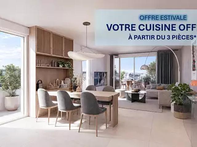 Montpellier 34070 Programme neuf appartement neuf à vendre t3 PTZ