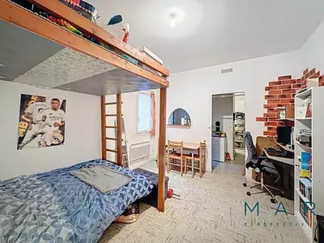 Montpellier 34000 Achat / Vente appartement 1 pièce t1 au dernier étage